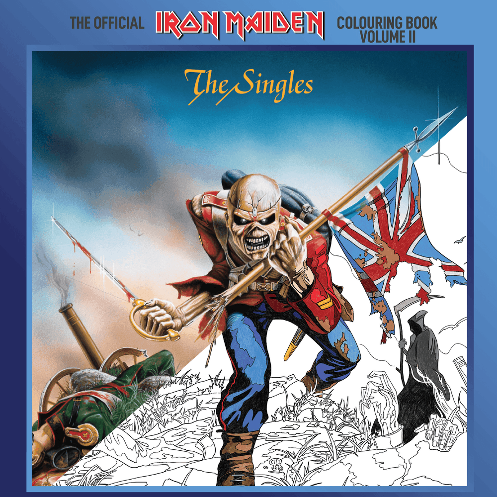 Iron Maiden Vol 2 Rock n Roll Colouring Books - Iron Maiden Vol 2 - Flyclothing LLC