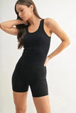 MONO B Classic Seamless Ribbed Tank - Trendsi