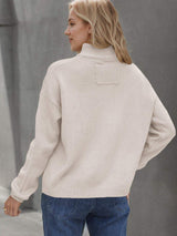 Button Up Long Sleeve Cardigan - Trendsi - Flyclothing LLC