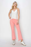 RISEN Raw Hem Bootcut Jeans with Pockets - Trendsi - Flyclothing LLC