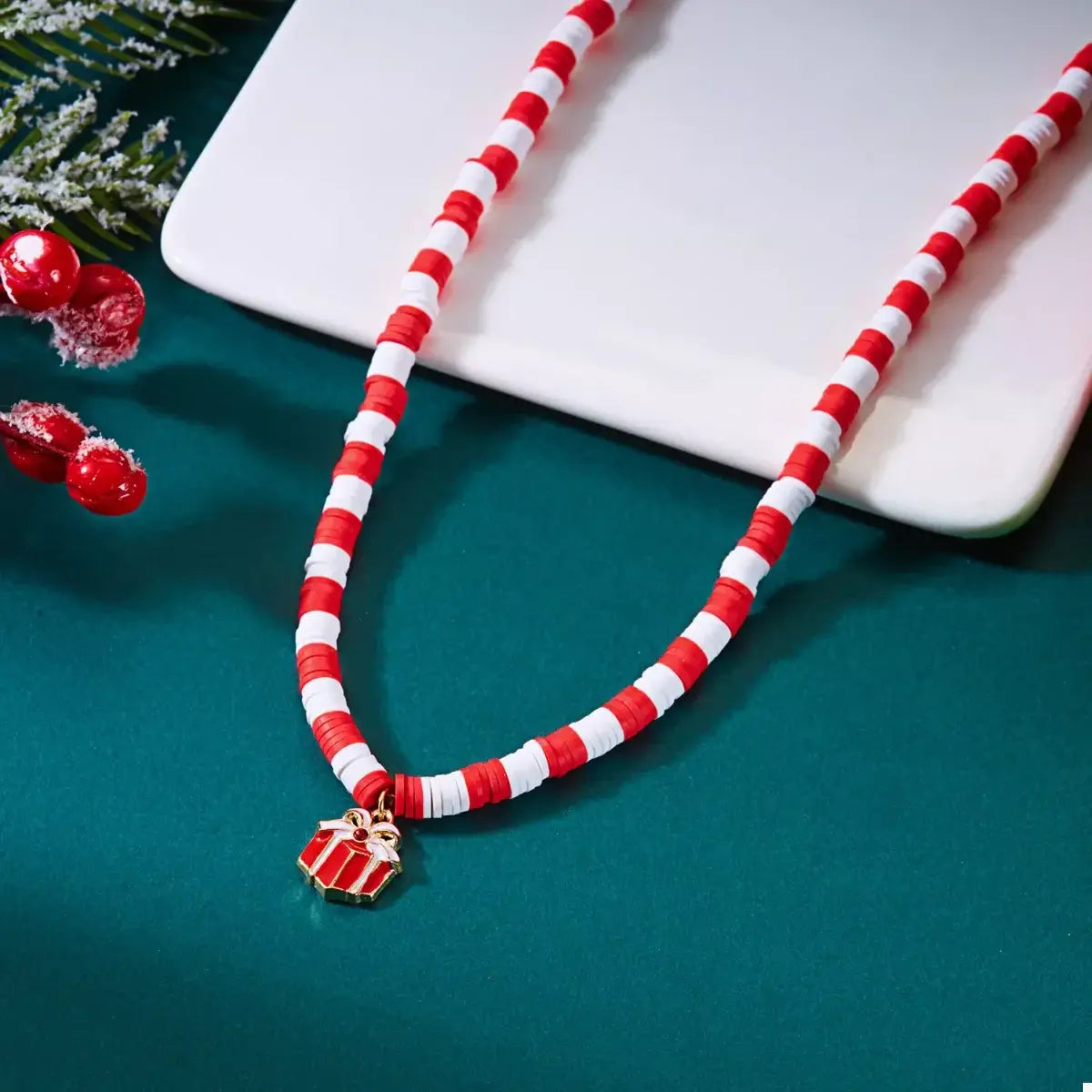 Christmas Pendant Necklace - Trendsi - Flyclothing LLC