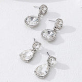 Wholesale Floral Interlinked Drop Earrings, New Niche Design Women Earrings, European American High End Light Luxury Jewelry - My Store - Flyclothing LLC