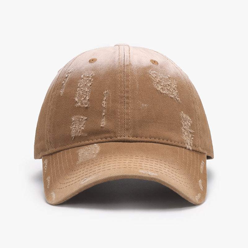 Adjustable Cotton Baseball Hat - Trendsi - Flyclothing LLC