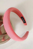 Solid Polyester Wide Headband - Trendsi - Flyclothing LLC