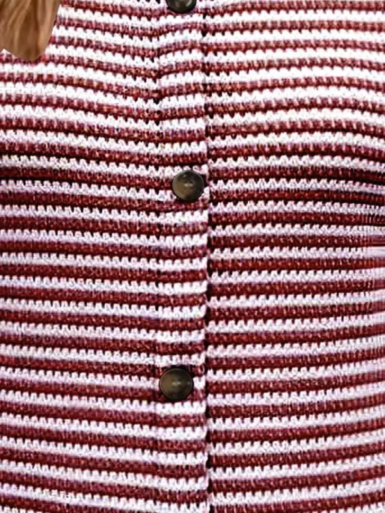 Striped Round Neck Tank Top - Trendsi - Flyclothing LLC