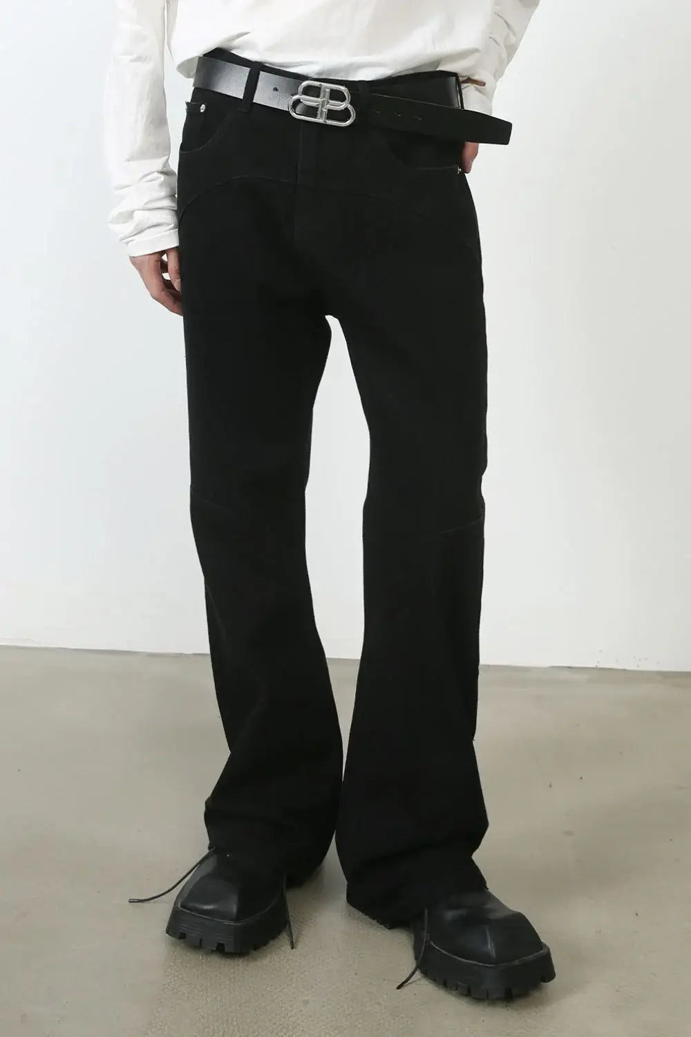 Men's Mid Rise Jeans with Pockets - Trendsi - Flyclothing LLC