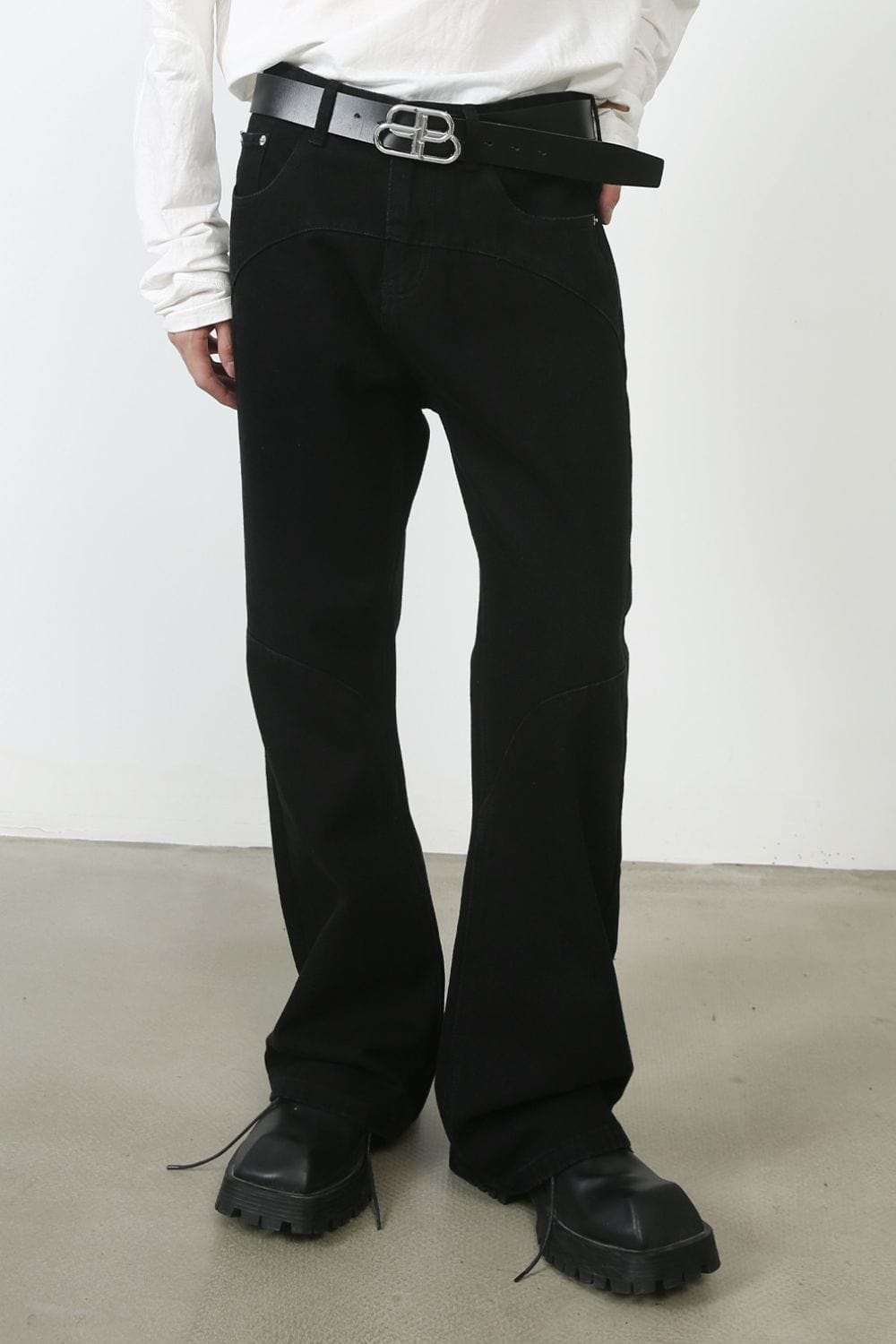 Men's Mid Rise Jeans with Pockets - Trendsi