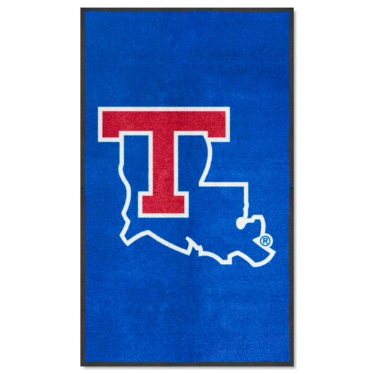 Louisiana Tech 3X5 High-Traffic Mat with Durable Rubber Backing - Portrait Orientation - Louisiana Tech