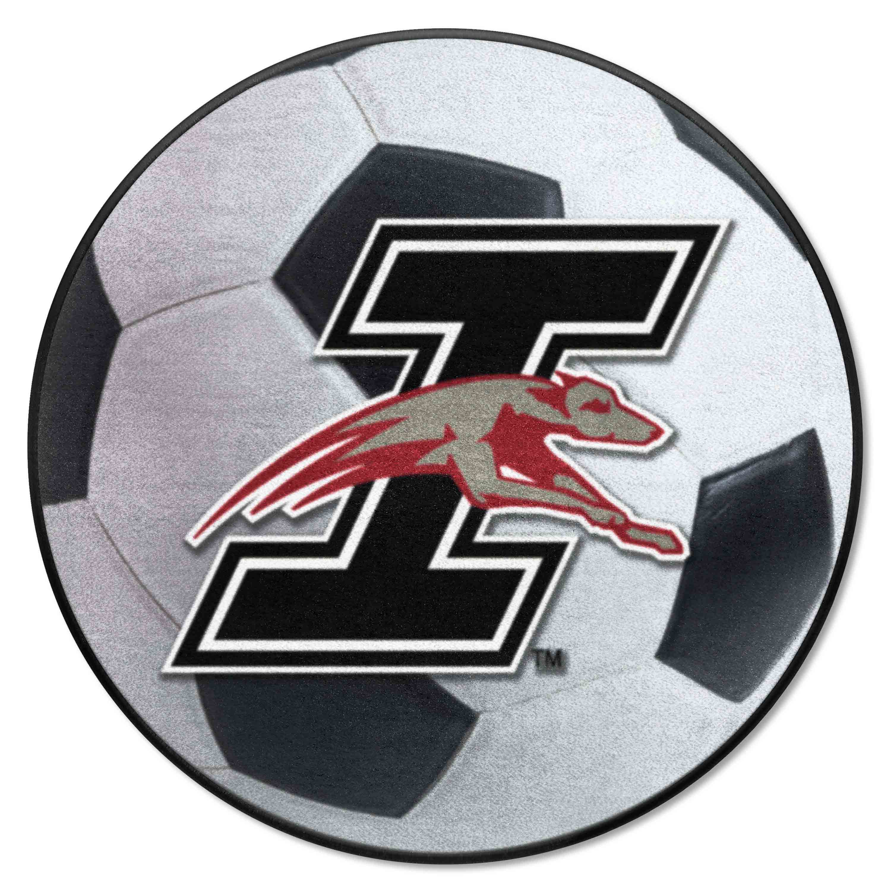 Indianapolis Greyhounds Soccer Ball Rug - 27in. Diameter - Indianapolis