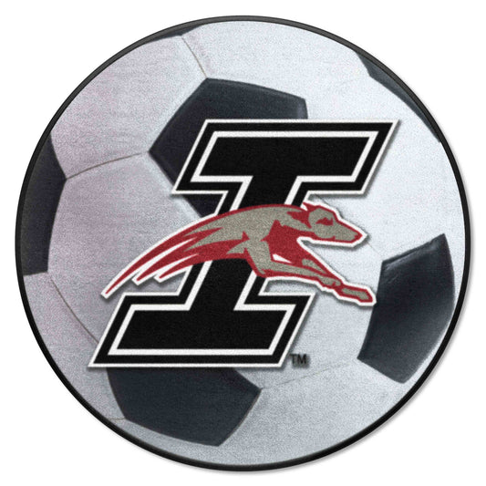 Indianapolis Greyhounds Soccer Ball Rug - 27in. Diameter - Indianapolis