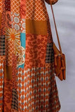 Printed Button Up Long Sleeve Cardigan - Trendsi - Flyclothing LLC