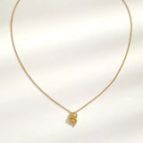 18K Gold-Plated Pendant Necklace - Trendsi - Flyclothing LLC