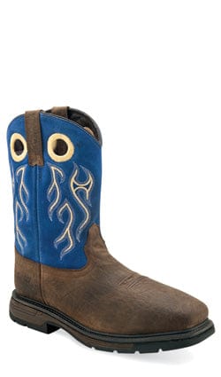 Old West Men's Leather Work Boot - Old West