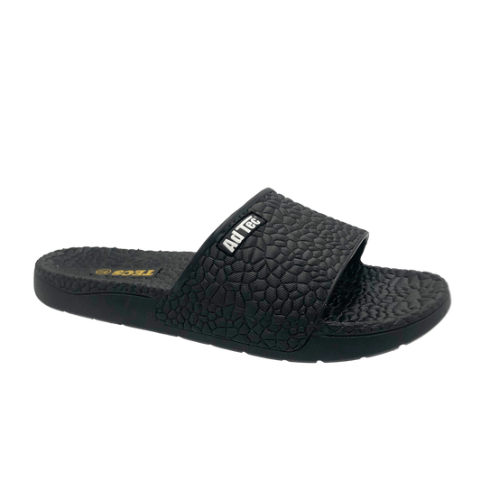 AdTec Men's Black Pebble Sandals - AdTec