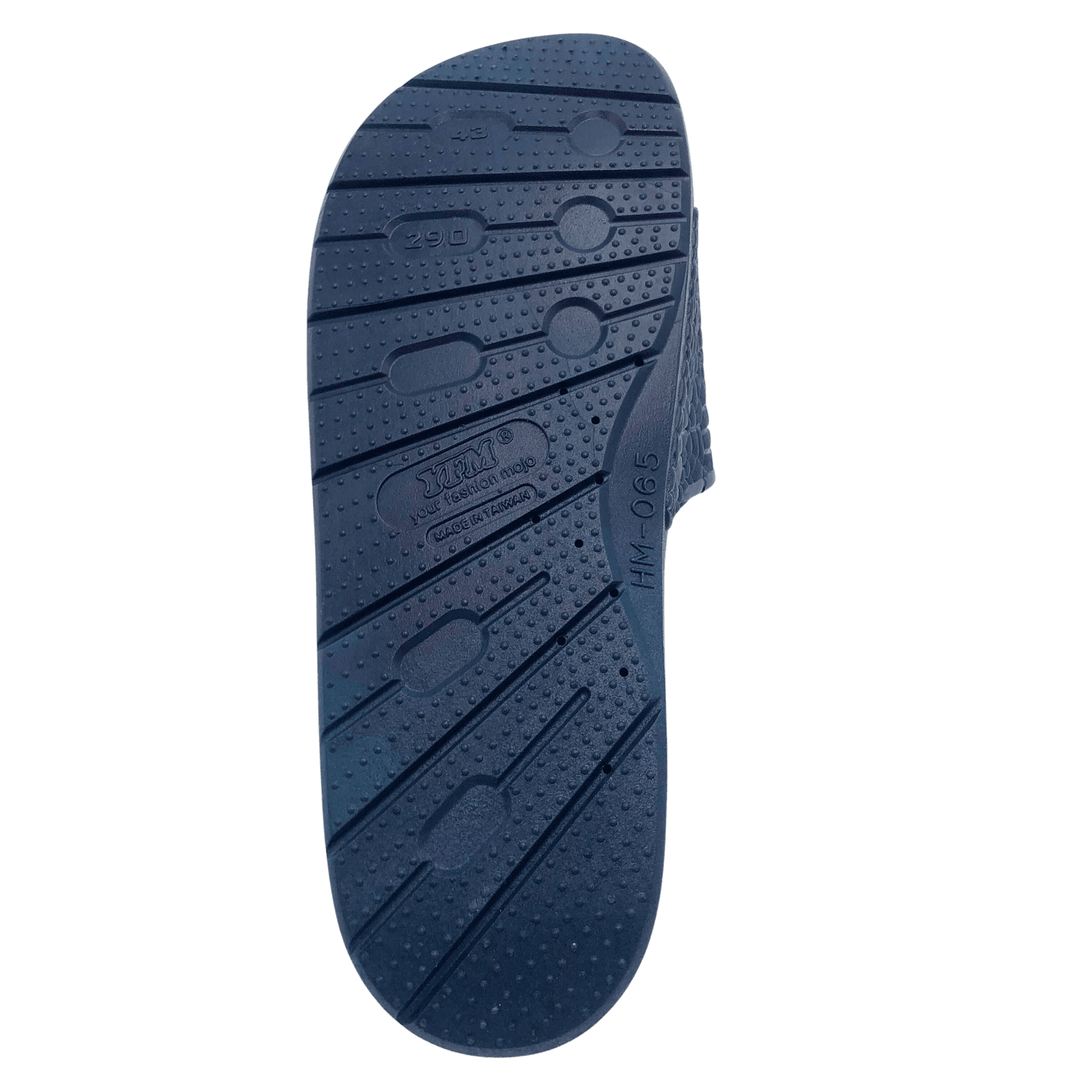 AdTec Men Navy Pebble Sandals - AdTec - Flyclothing LLC