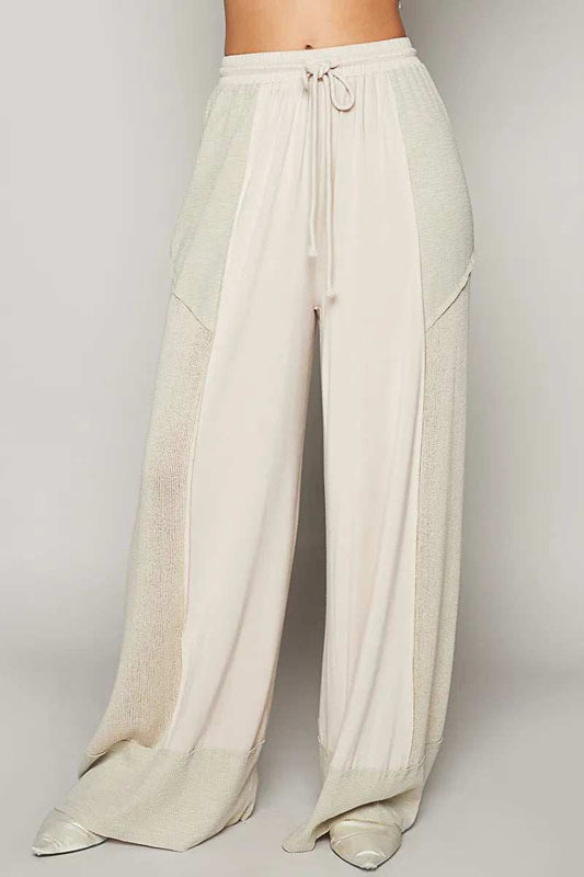 POL Drawstring Wide Leg Pants - Trendsi - Flyclothing LLC
