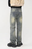 Distressed Mid Rise Jeans with Pockets - Trendsi