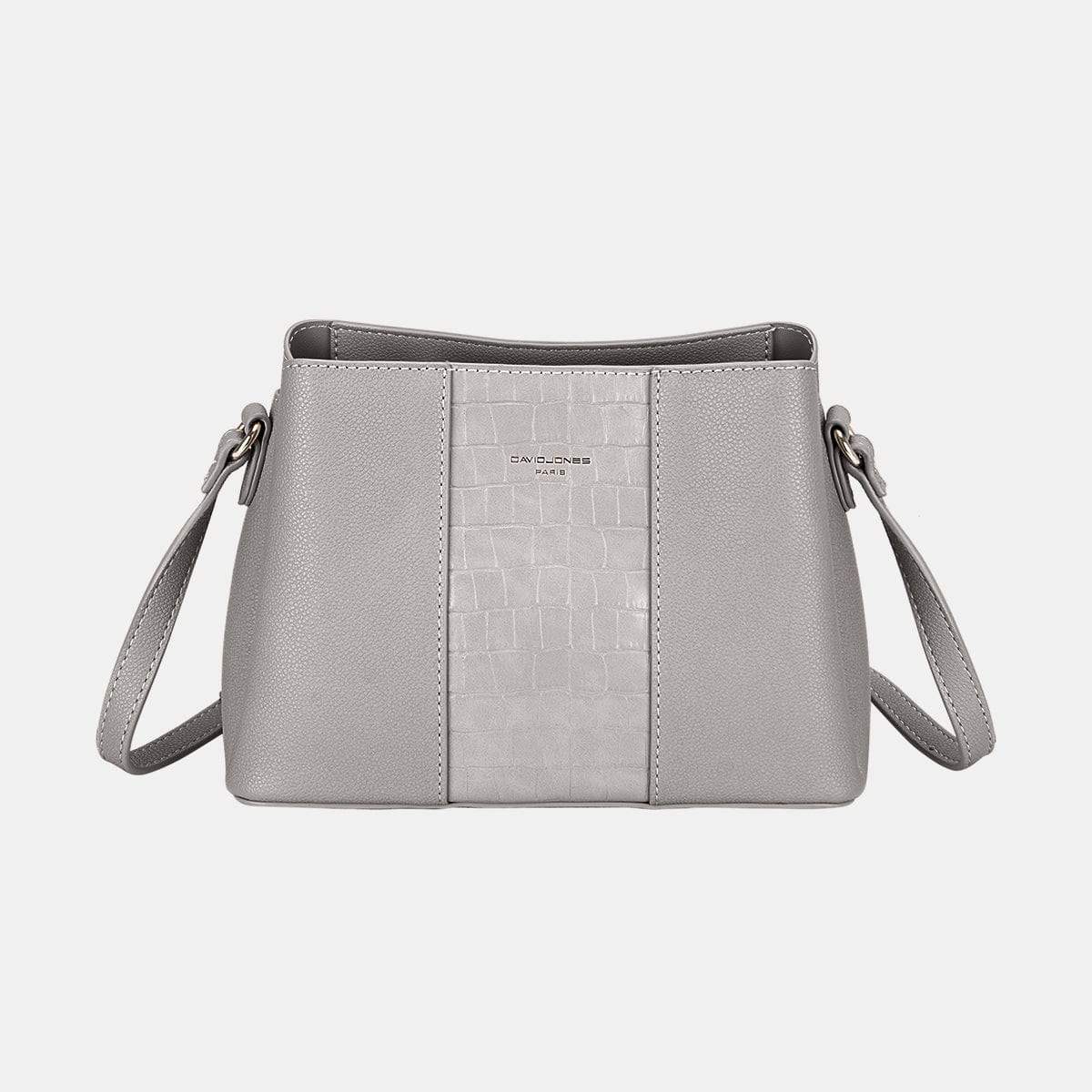David Jones PU Leather Crossbody Bag - Trendsi - Flyclothing LLC