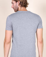 BASIC COTTON Free Spirit Premium Quality 100% Cotton Men's Crew Neck T-Shirt. Proudly Made in Italy (906)