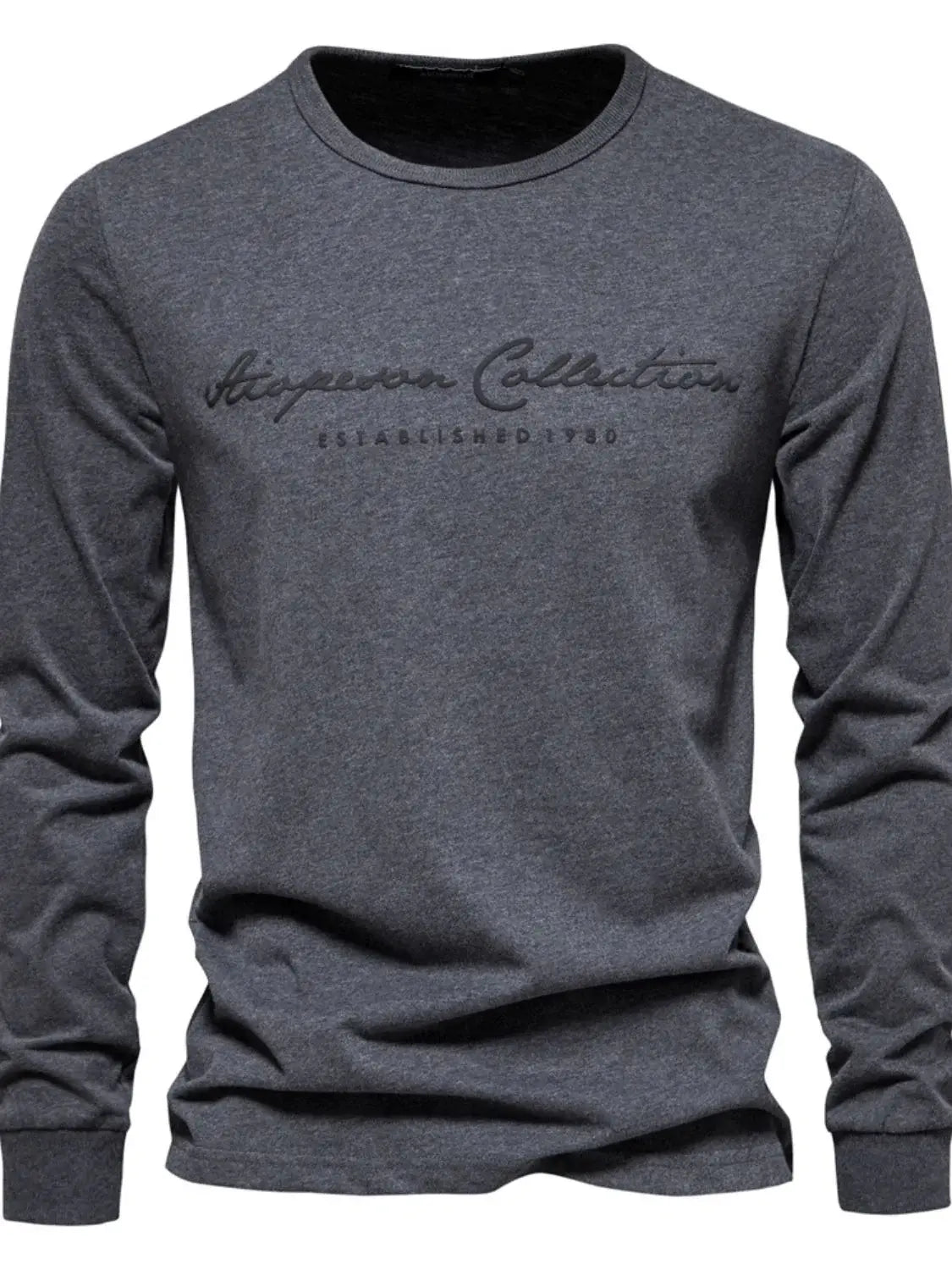 Men's Round Neck Letter Graphic T-Shirt - Trendsi - Flyclothing LLC