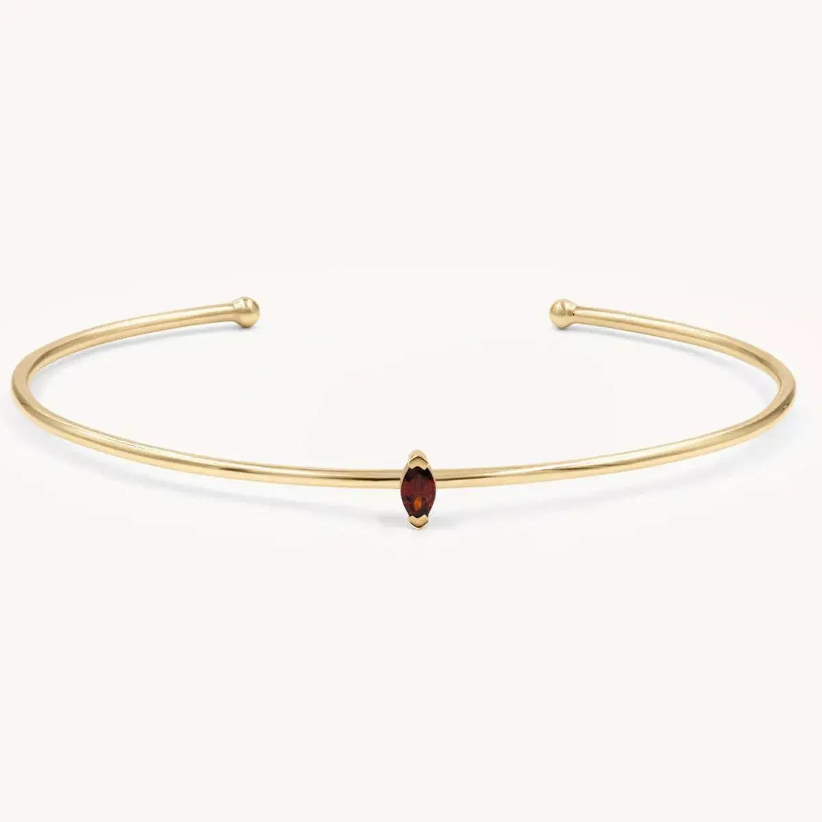 18K Gold-Plated Open Cuff Bracelet - Trendsi - Flyclothing LLC