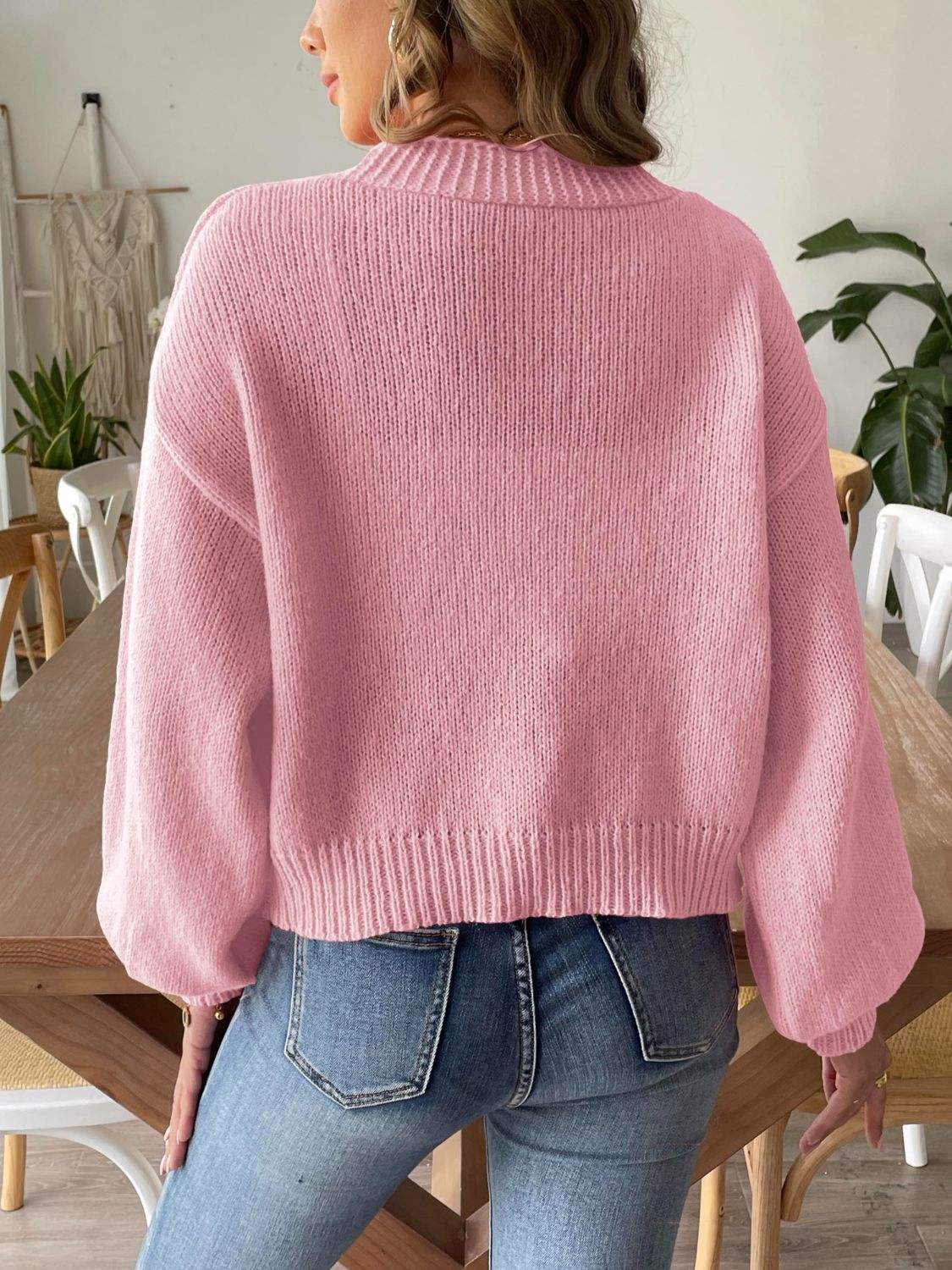 Open Front Long Sleeve Cardigan - Trendsi - Flyclothing LLC