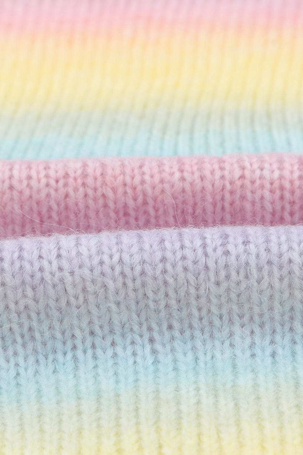 Gradient Open Front Drop Shoulder Cardigan - Trendsi - Flyclothing LLC