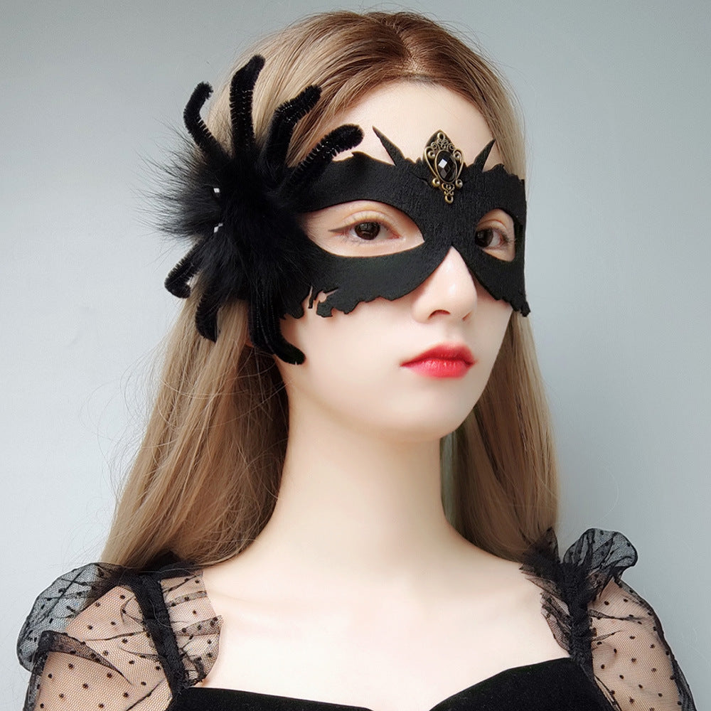 Halloween Black Spider Death Dance Mask - My Store - Flyclothing LLC