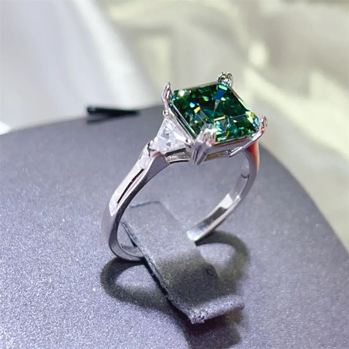 3 Carat Moissanite 925 Sterling Silver Ring - Trendsi - Flyclothing LLC