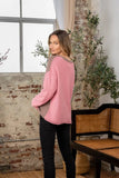 Sew In Love Full Size Color Block Drop Shoulder Sweater - Trendsi