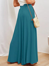Wide Leg Pants with Pockets - Trendsi - Flyclothing LLC