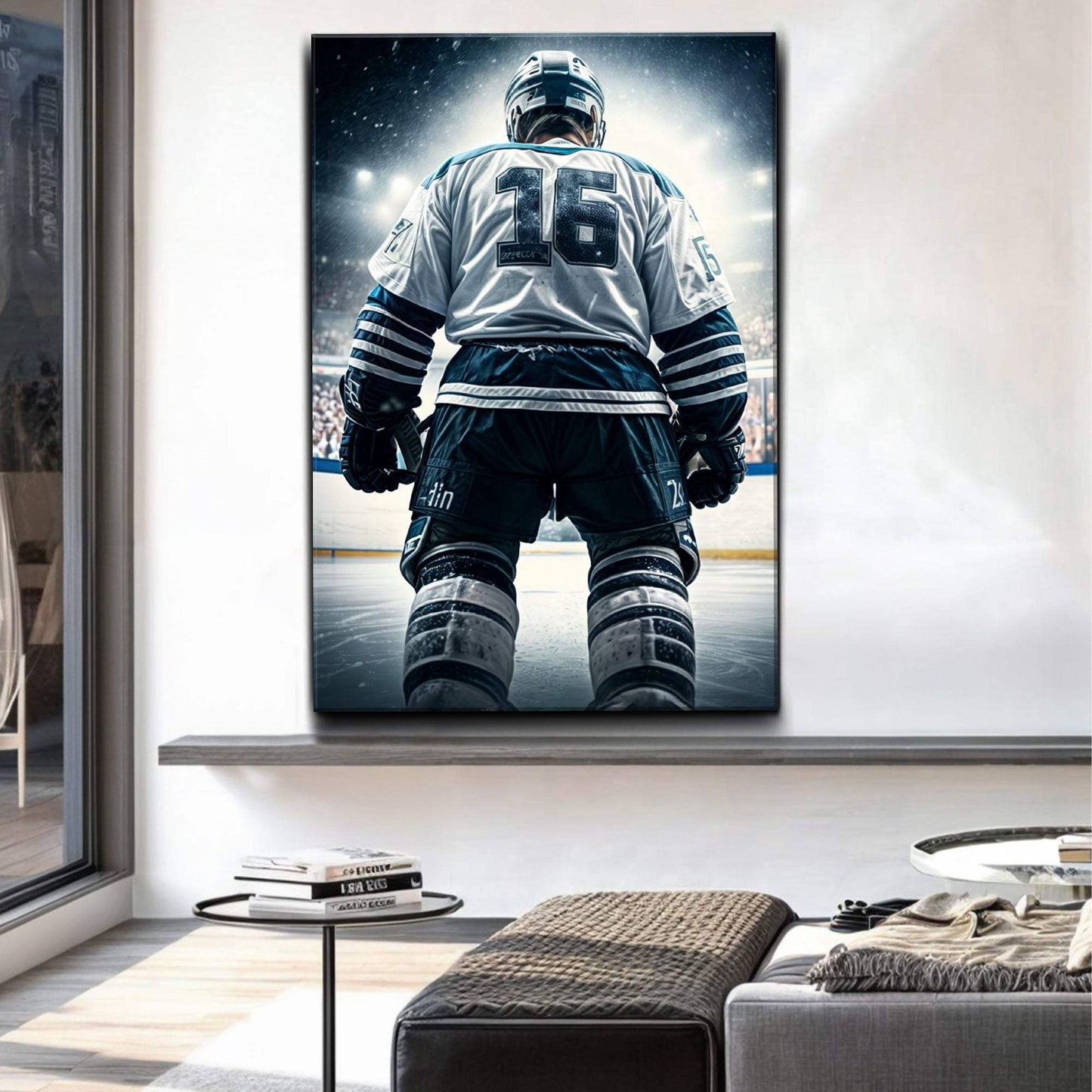 Victory Stance - Sport Wall Art - Tailored Canvases - Flyclothing LLC