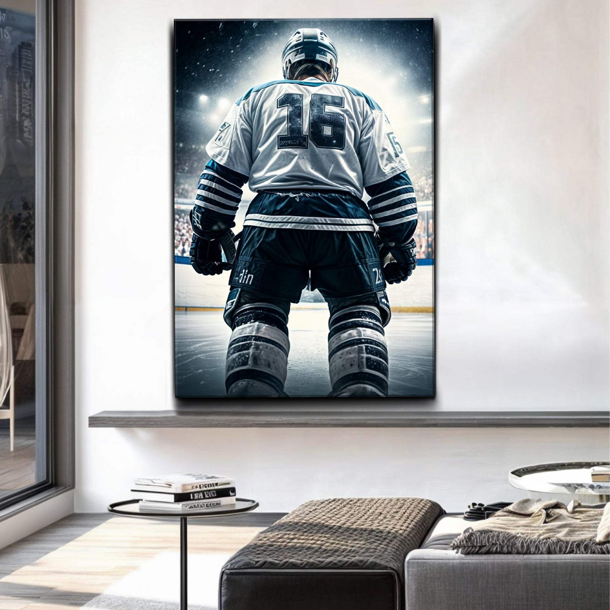 Victory Stance - Sport Wall Art - Tailored Canvases - Flyclothing LLC