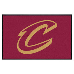 Cleveland Cavaliers 4X6 High-Traffic Mat with Durable Rubber Backing - Landscape Orientation - Cleveland Cavaliers