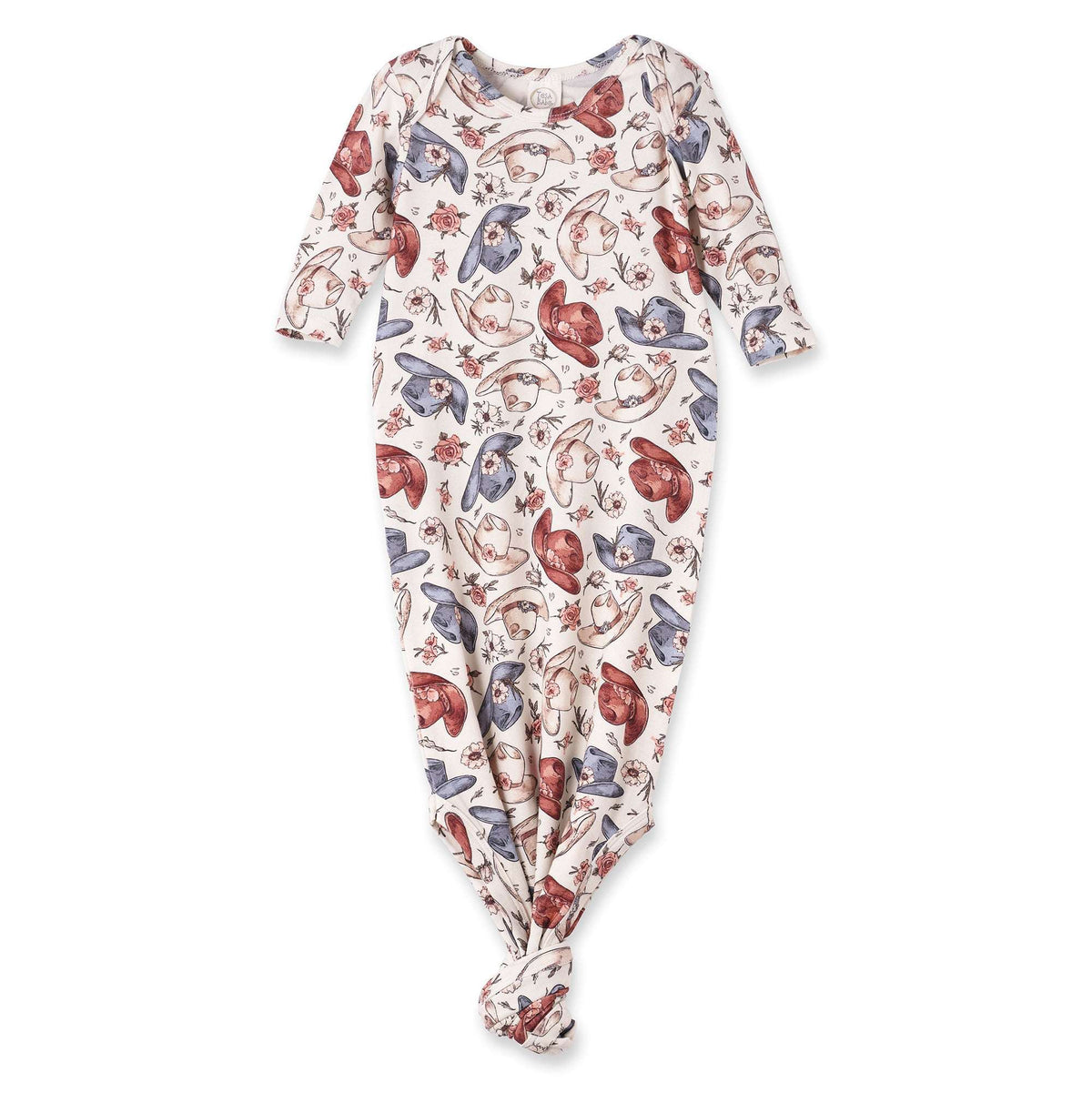 Wildflower Rodeo Cowgirl Gown - Bamboo Newborn Layette - Tesa Babe - Flyclothing LLC