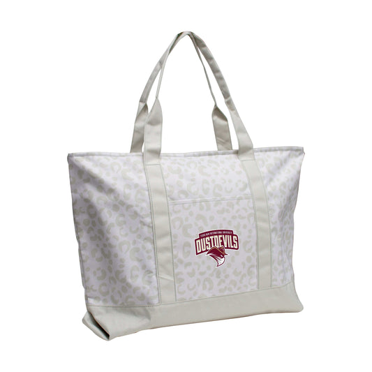 TX A&M International Leopard Pattern Tote - Logo Brands - Flyclothing LLC