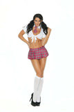 Elegant Moments WhitePink Plaid Extra Credit Cutie 99108 - Elegant Moments - Flyclothing LLC