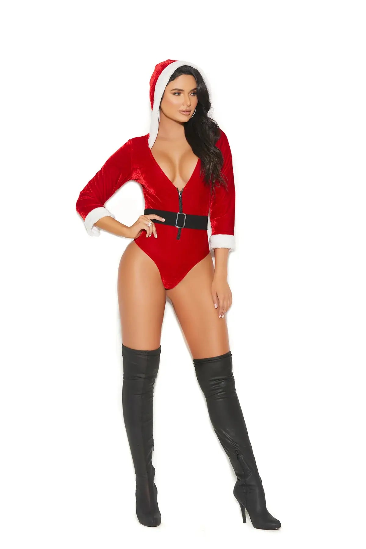 Elegant Moments Red/White Santa's Tease 99111X - Elegant Moments - Flyclothing LLC