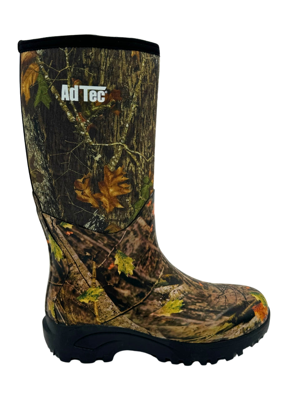 Marshland: Men's 14" Neoprene/Rubber Boot- Camo Print 9914SF - AdTec - Flyclothing LLC
