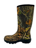 adtec marshland mens 14 neoprene rubber boot camo print