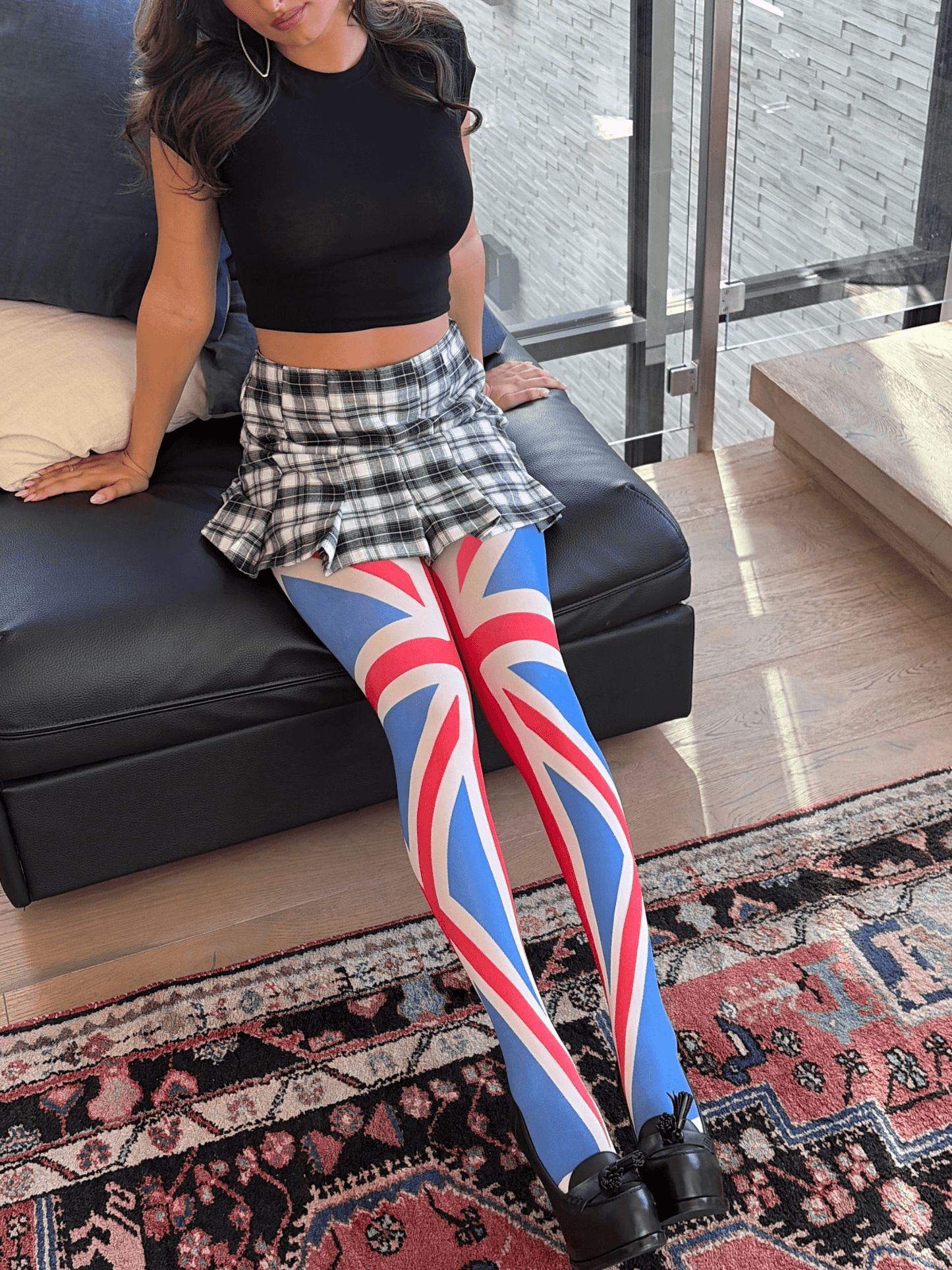 Union Jack Tights