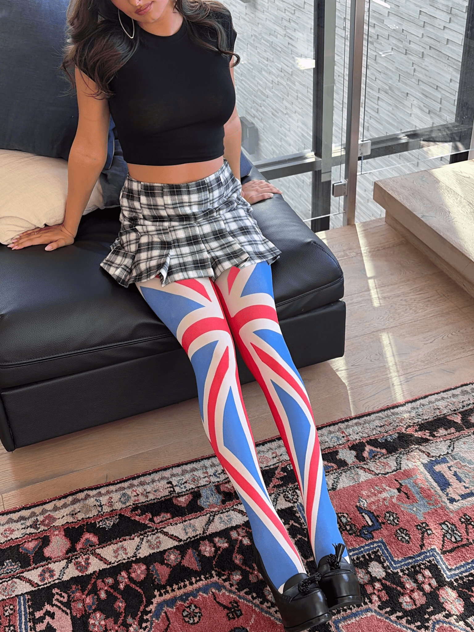 Union Jack Tights