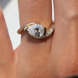 1.5 Carat Moissanite 925 Sterling Silver Ring - Trendsi - Flyclothing LLC