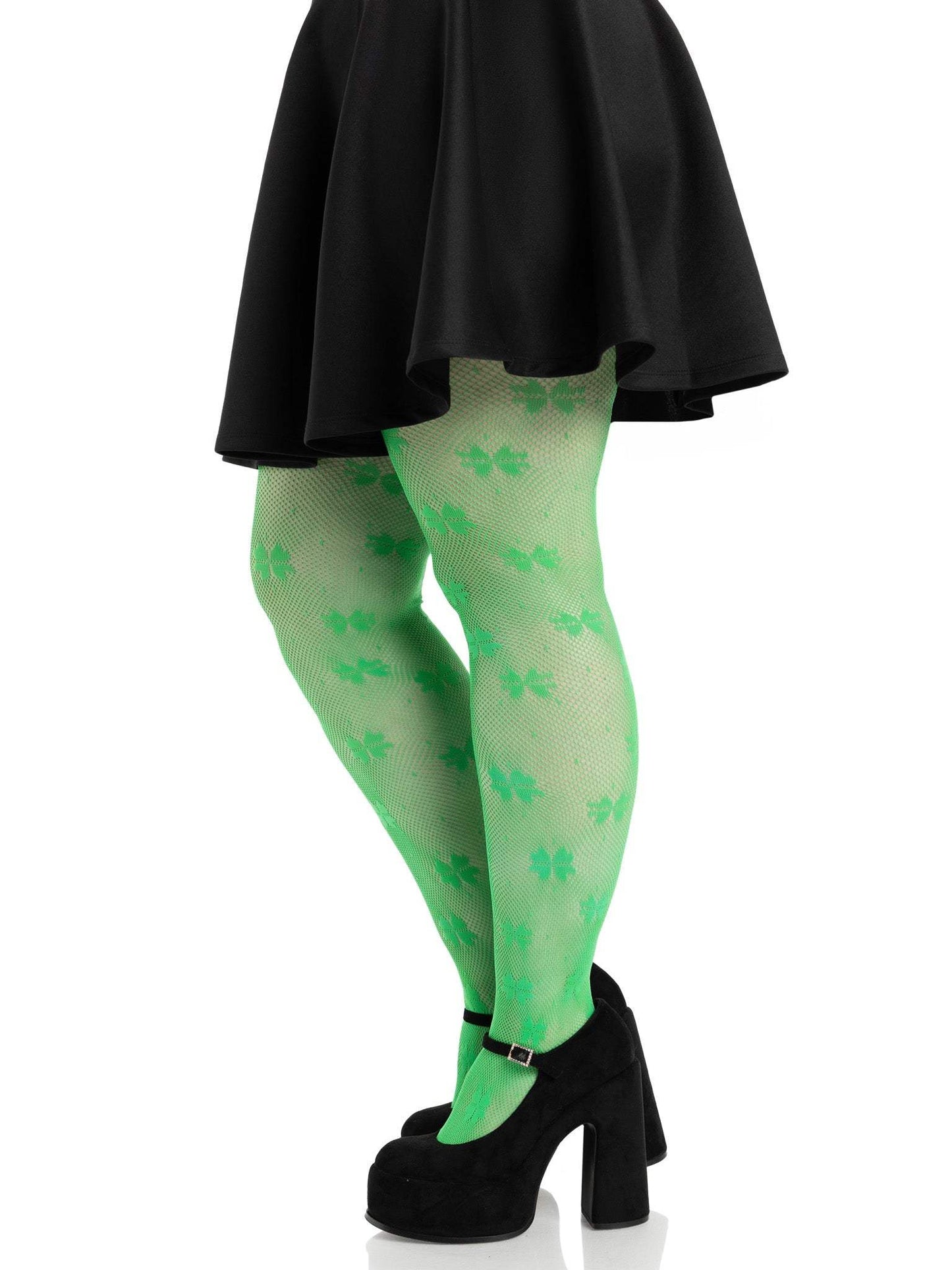 Clover Net Tights