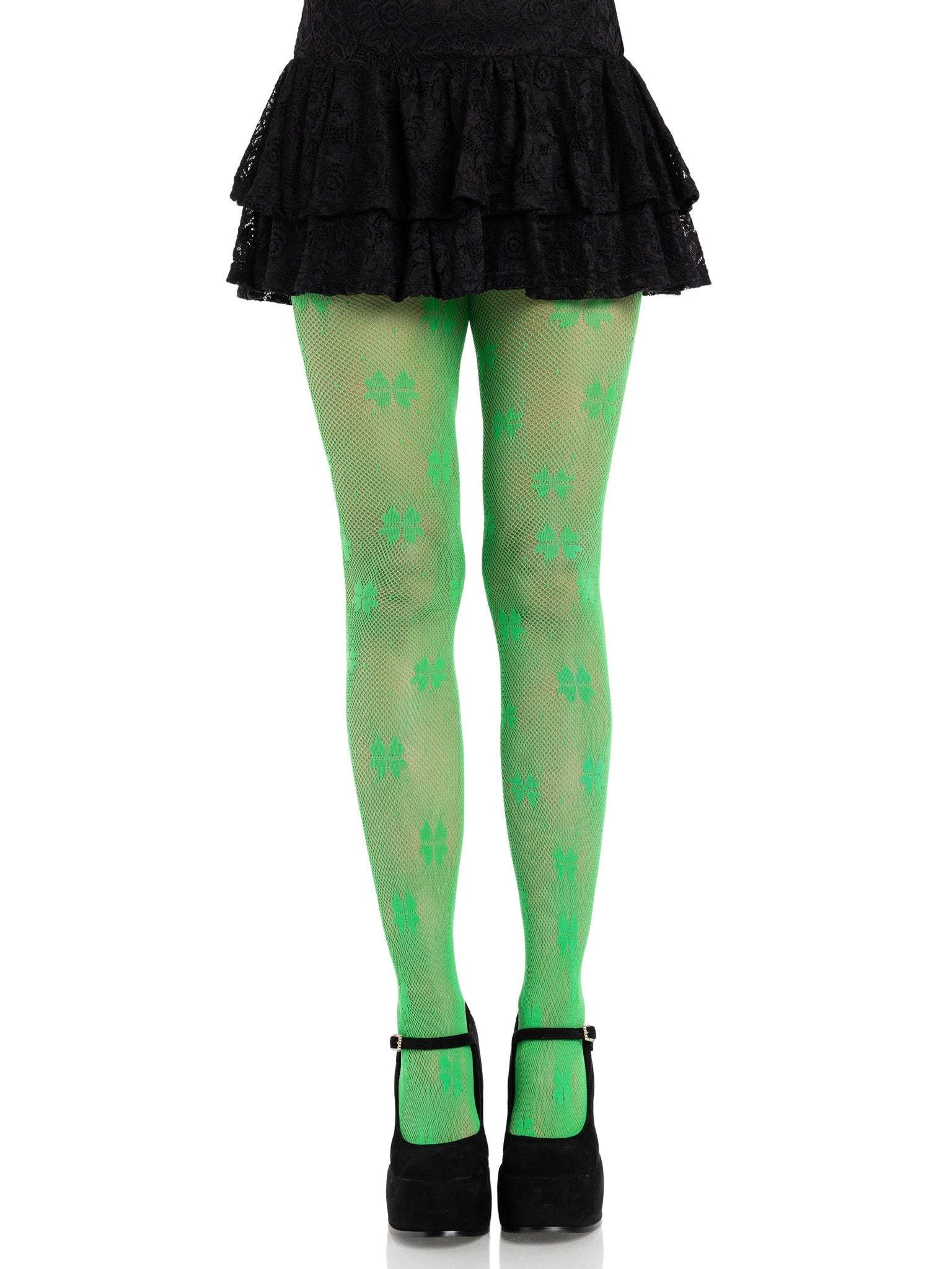 Clover Net Tights