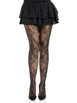 Fleurine Eyelet Lace Tights