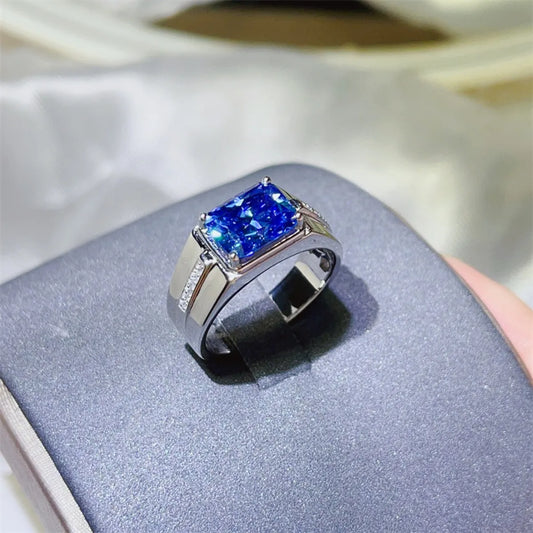 2 Carat Moissanite 925 Sterling Silver Ring - Trendsi - Flyclothing LLC