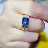 2 Carat Moissanite 925 Sterling Silver Ring - Trendsi - Flyclothing LLC