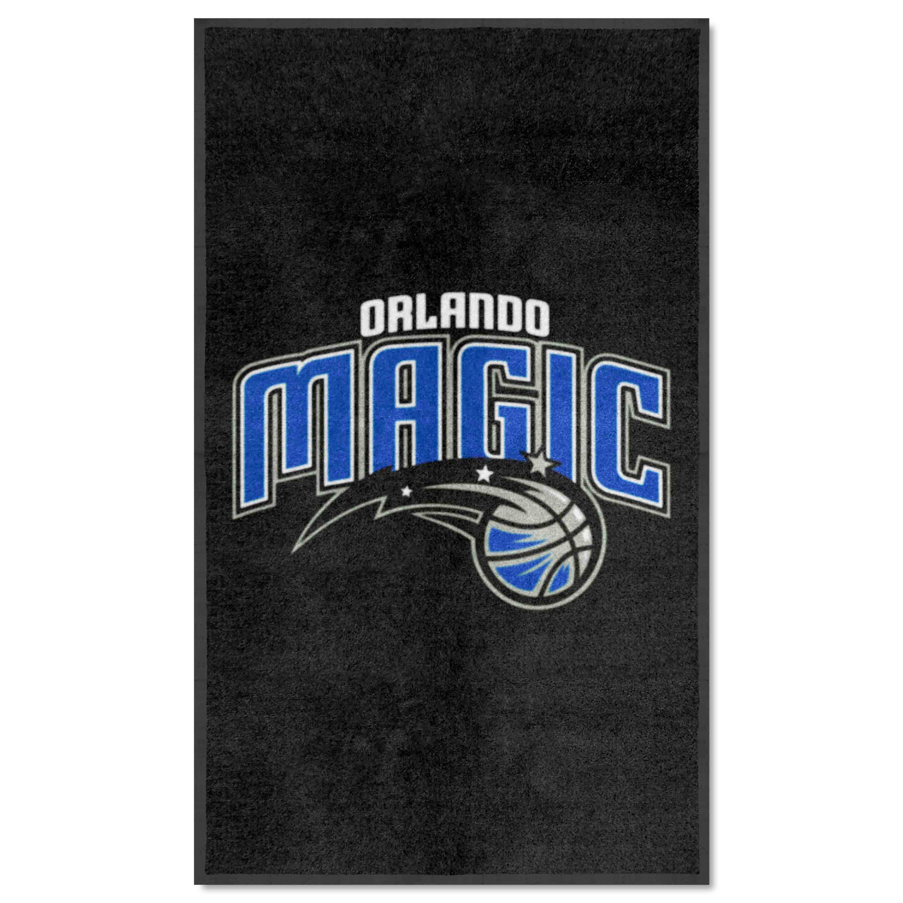 Orlando Magic 3X5 High-Traffic Mat with Durable Rubber Backing - Portrait Orientation - Orlando Magic