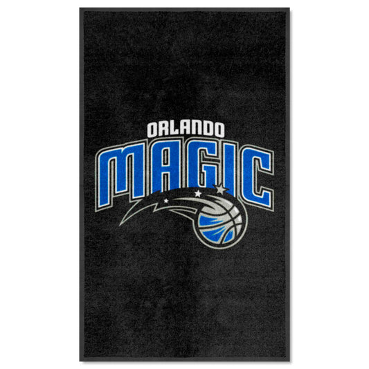 Orlando Magic 3X5 High-Traffic Mat with Durable Rubber Backing - Portrait Orientation - Orlando Magic